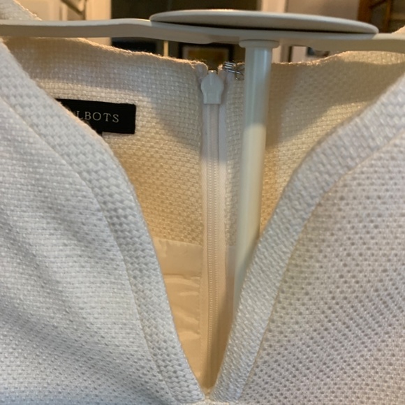 Talbots gorgeous textured dress. Worn once. 198 retail - Picture 5 of 6